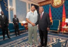 Will Smith recebido em audiência pelo Presidente da República